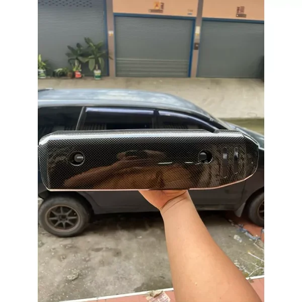 ครอบท่อไอเสีย Honda Giorno 125 เคฟล่า F1 แท้ศูนย์ (พร้อมส่ง)