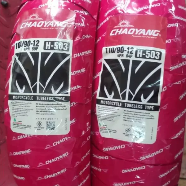ยาง Chaoyang สำหรับ Honda Giorno 125: ราคาคู่หน้า/หลัง (100/90-12, 110/90-12)