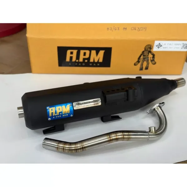 ท่อผ่าหมก Honda Giorno 125 / Lead 125 คอเลส มอก. APM แท้