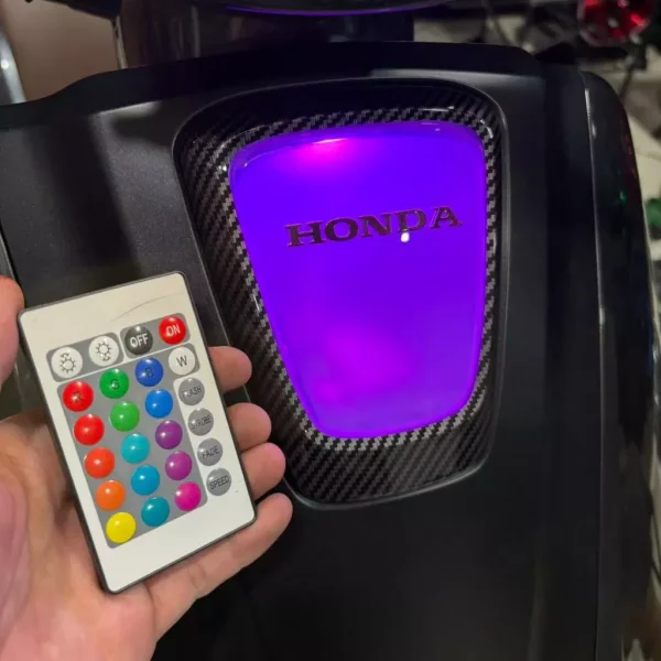 ฝาครอบไฟหน้าแต่ง LED สำหรับ Honda Giorno (เปลี่ยนสีได้)